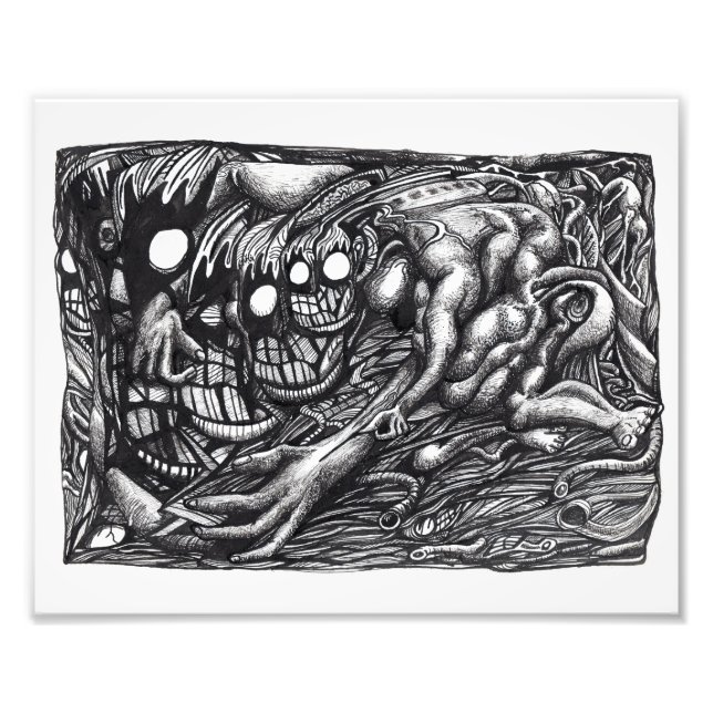 Grendel Mother Dream von Brian Benson Fotodruck (Vorne)