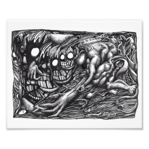 Grendel Mutter Traum von Brian Benson Fotodruck