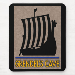 Grendel's Höhlenlogo Mouse Pad Mousepad