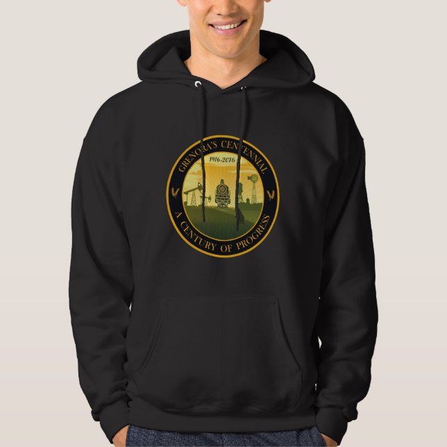 Grenora Centennial Offizielles Logo Sweatshirt (Vorderseite)