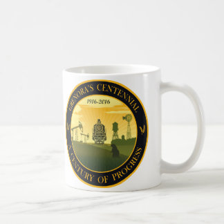 Grenora hundertjährige offizielle Logo Tasse