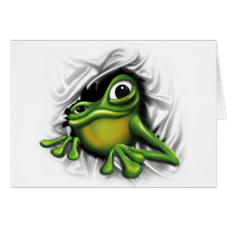 Grenouille 3d fraîche