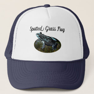 Grenouille à herbe tachetée, Casquette de camionne