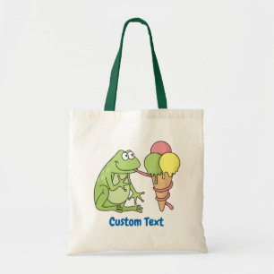 Grenouille avec Sac fourre-tout Icecream