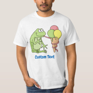 Grenouille avec T-shirt Icecream
