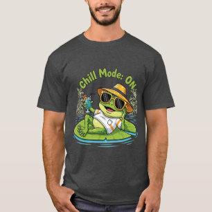 Grenouille Chill – T-Shirt aux Vibes Drôles et Dét