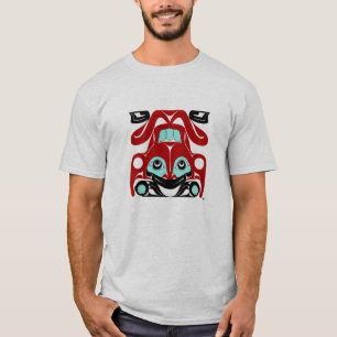 Grenouille - Côte Ouest T-shirt de style amérindie