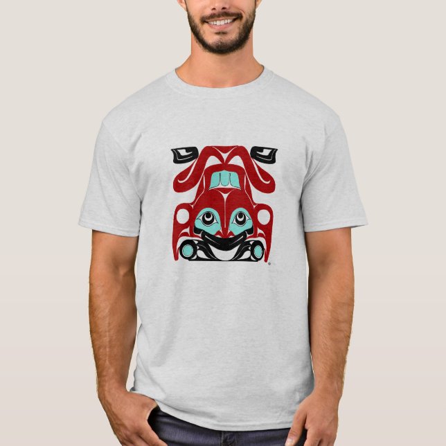 Grenouille - Côte Ouest T-shirt de style amérindie (Devant)