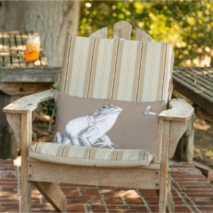 Grenouille Coussin Bullfrog Coussins de grenouille