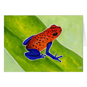 Grenouille de dard de poison de fraise