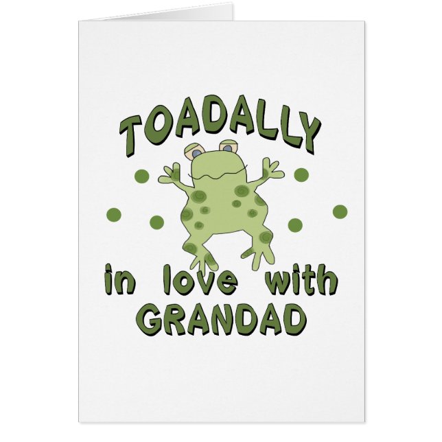 Grenouille de papy d'amour de TOADALLY (Devant)