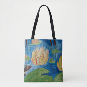 Grenouille et Sac fourre-tout Nénuphar