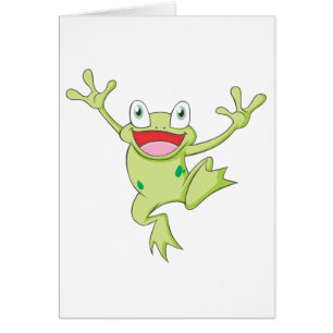Grenouille mugissante heureuse