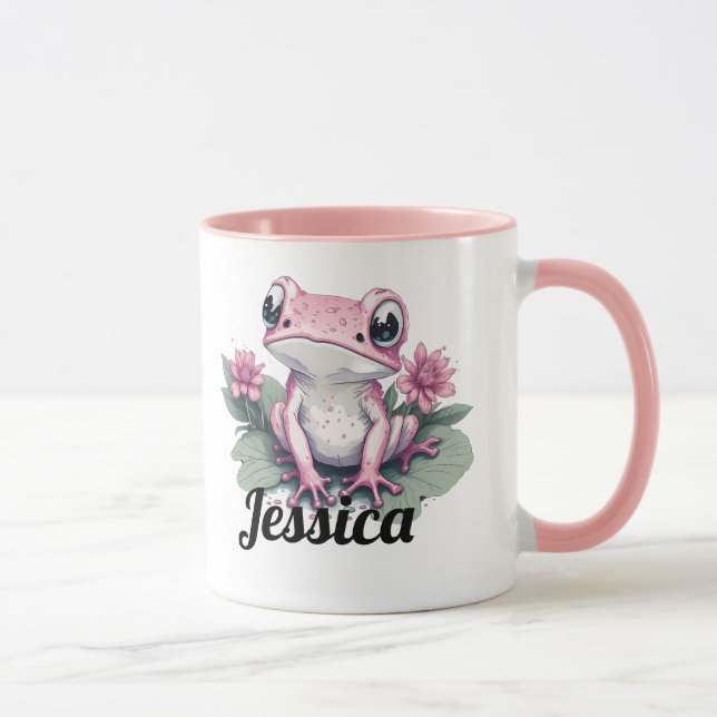 Grenouille rose de la Mug (Droite)