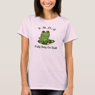 Grenouille se fier entièrement à Dieu T-shirt