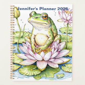 Grenouille sur nénuphar 2026, Grenouille fantaisis