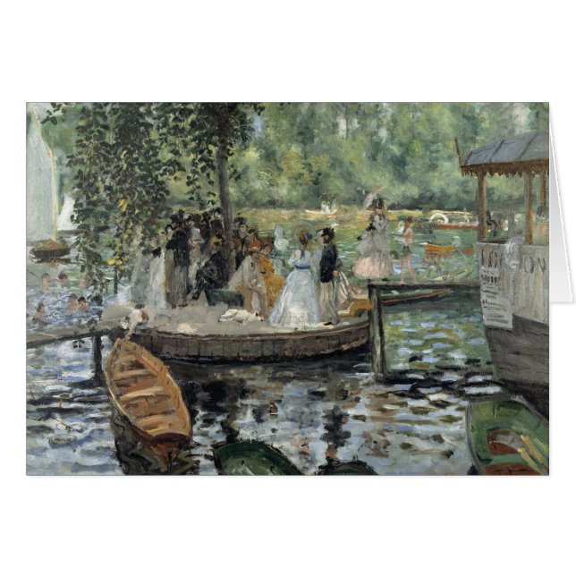 Grenouillère Renoir Impressionniste Peinture Art (Devant horizontal)