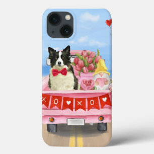 Grenz Collie Dog Valentine's Day Lkw Herz Case-Mate iPhone Hülle