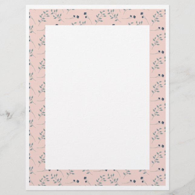 Grenz-Papier-Blumen-Drucker-Stationär Flyer (Vorne)
