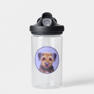Grenz-Terrier-Malerei - Niedliche Original-Hunde-K Trinkflasche