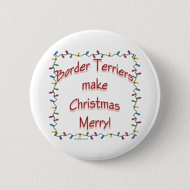 Grenzbewohner machen Weihnachten froh - Schaltfläc Button (Vorderseite)