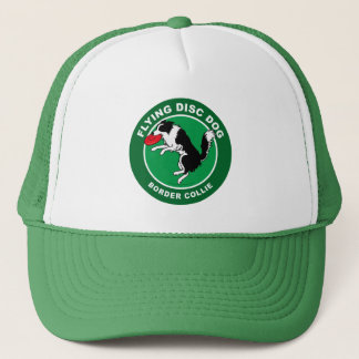 Grenzcollie-Fliegen-Disc-Hundefernlastfahrer-Hut Truckerkappe
