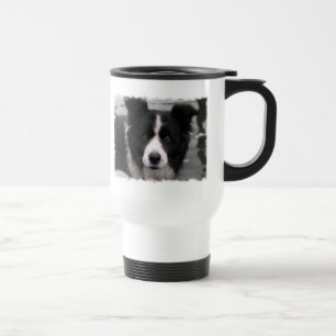 Grenzcollie-Reise-Tasse Reisebecher