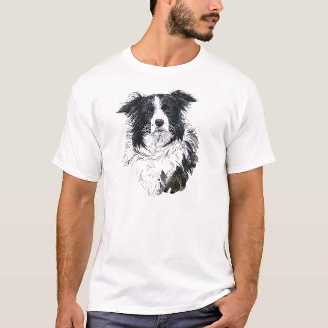 Grenzcollie-T-Shirt T-Shirt (Vorderseite)