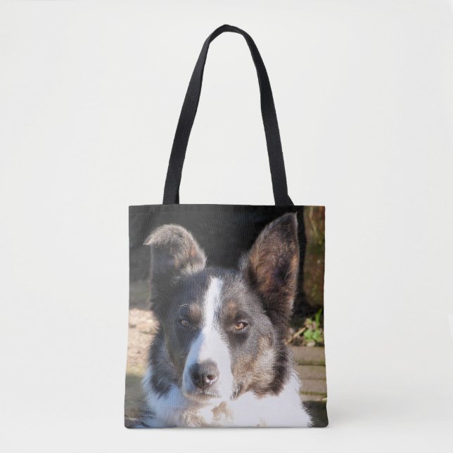 GRENZCOLLIE TASCHE (Vorderseite)