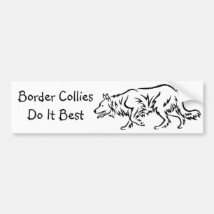 Grenze ColliesDo es am besten Autoaufkleber