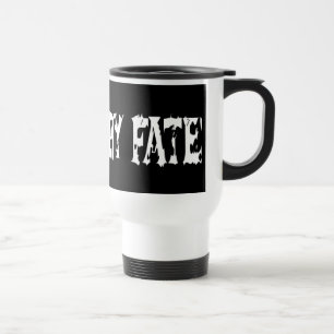 GRENZE DURCH SCHICKSAL weiße Reise-Tasse Reisebecher
