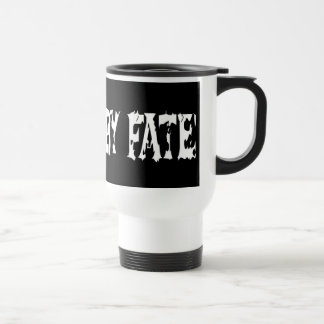 GRENZE DURCH SCHICKSAL weiße Reise-Tasse Reisebecher