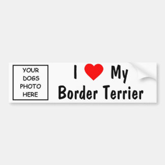 Grenze Terrier Autoaufkleber