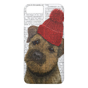Grenze Terrier mit Rot Bobble Hut 3 title_seo2