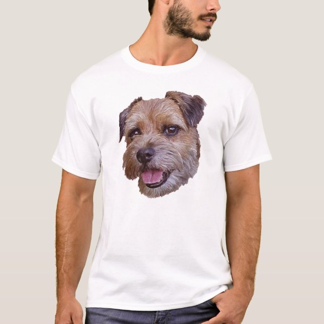 Grenze Terrier T-Shirt (Vorderseite)