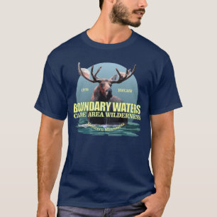 Grenze wässert GEWICHT des CAW-(Elch) T-Shirt
