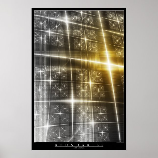 Grenzen Poster (Vorne)