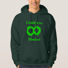 Grenzenloser Mentalitäts-Hoodie Hoodie