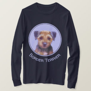 Grenzerdige Malerei - Niedliche Original Hunde Kun T-Shirt