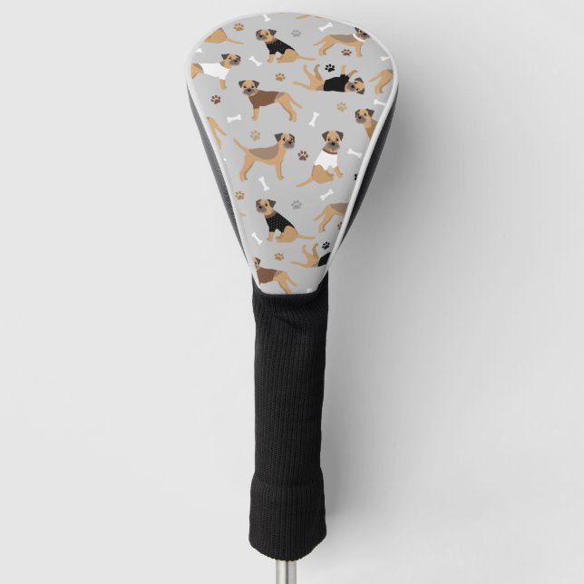 Grenzfresser Knochen und Paare Golf Headcover (Vorderseite)