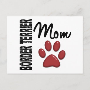 Grenzgebiet Terrier Mama 2 Postkarte