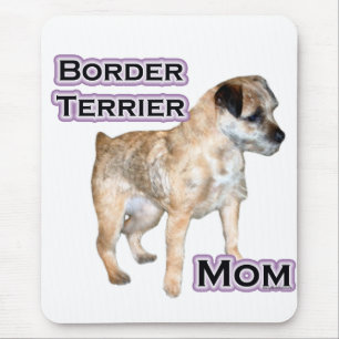Grenzgebiet Terrier Mama 4 Mousepad