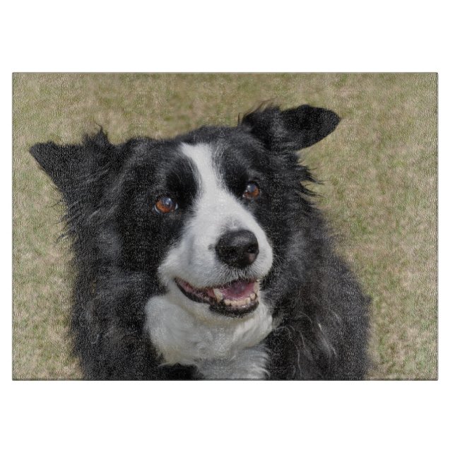 Grenzkollie Schneidebrett (Vorderseite)