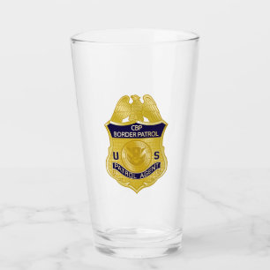 Grenzpatrouillen-Abzeichen der Vereinten Staaten E Glas