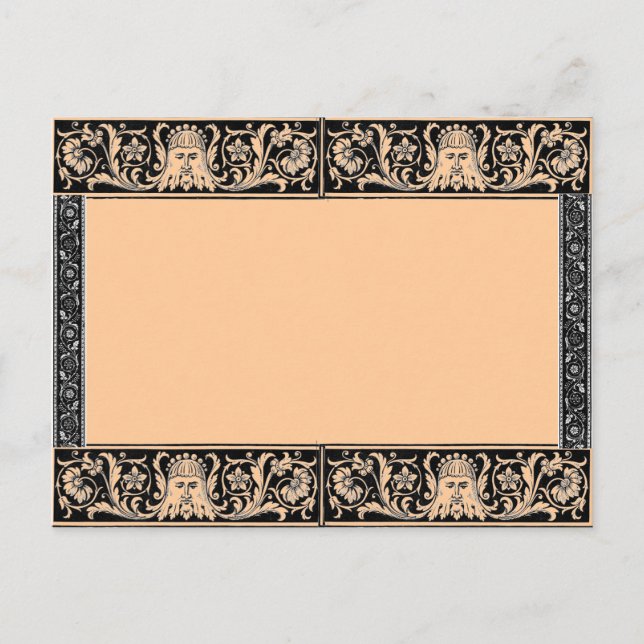 Grenzpostkarte Postkarte (Vorderseite)