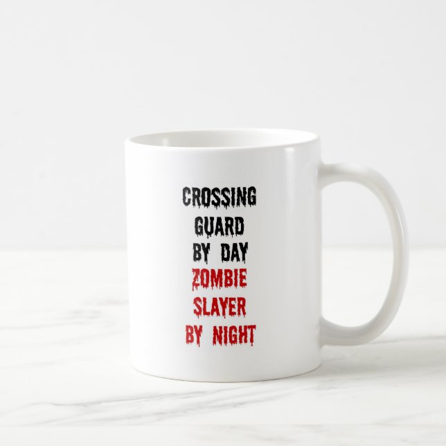 Grenzschutz Zombie Slayer Kaffeetasse (Rechts)