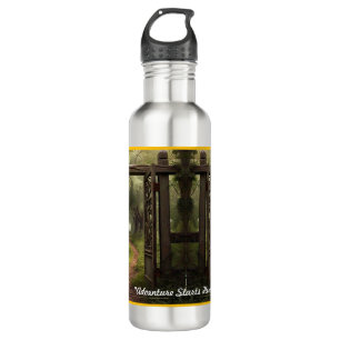 "Grenzschwellen" Edelstahlflasche