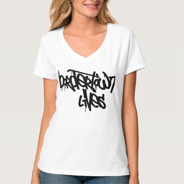 Grenzstadtleben T-Shirt (Vorderseite)