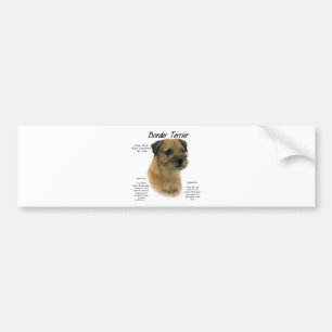 GrenzTerrier-Geschichtsentwurf Autoaufkleber