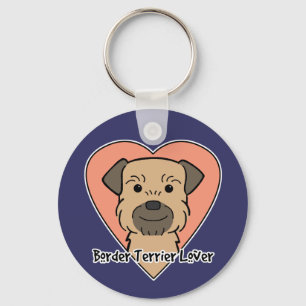 GrenzTerrier-Liebhaber Schlüsselanhänger